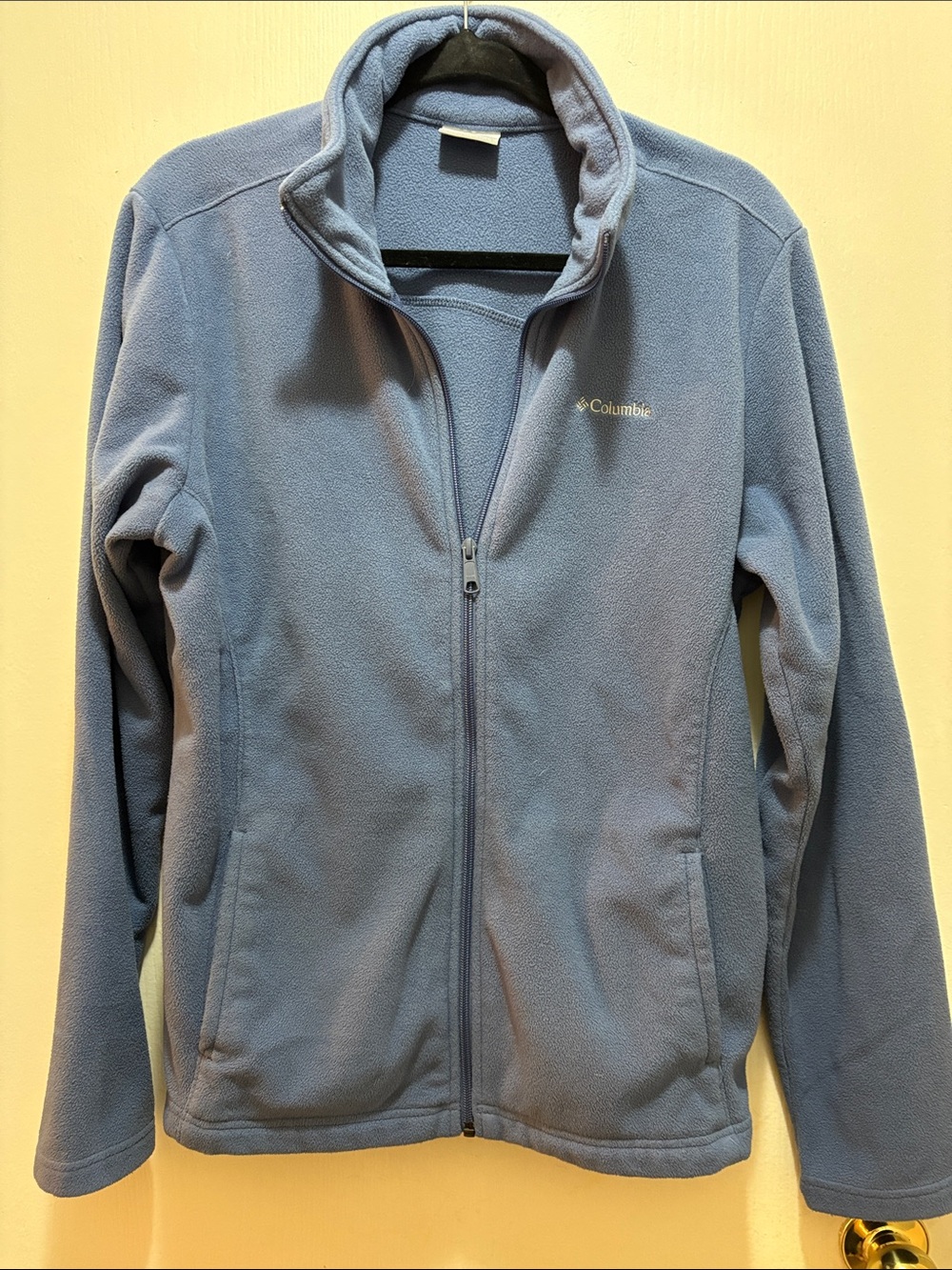 Columbia Dusty Blue Full-Zip Fleece Jacket